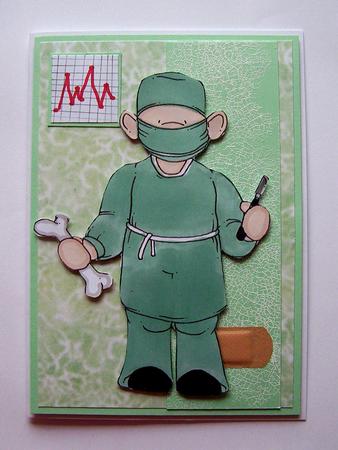 Surgeon Doodles Digital Stamp by Wendy McGlinchey