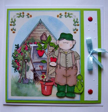 Apple Doodles Digital Stamp by Wendy McGlinchey