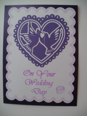 Doves Wedding Topper by Wendy Smith