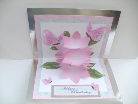 Pink Pop-up Flowers Kit by Wendy Smith