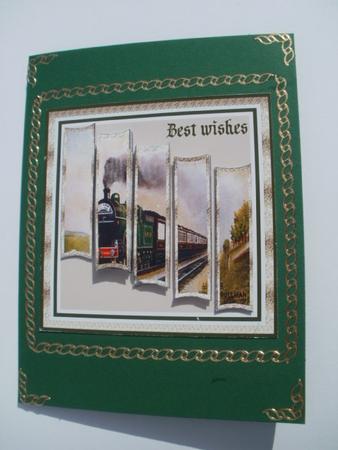 The Old Pullman Steam Engine by Wendy Smith