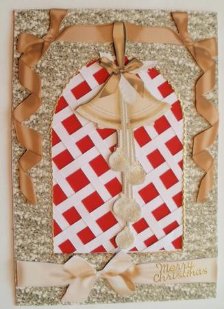 Christmas Bells - Trellis Card Kit by Wendy Smith