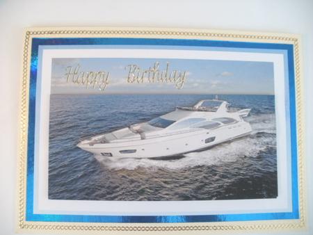 Yacht Decoupage by Wendy Smith