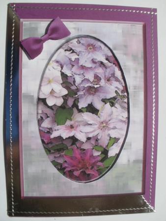 Colourful Clematis by Wendy Smith