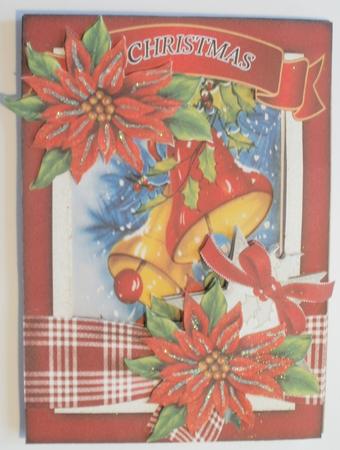 Inside Out Card Christmas Bells by Wendy Smith