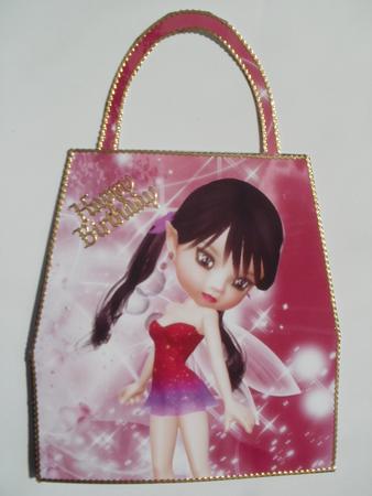Adele Fairy Handbag Card by Wendy Smith