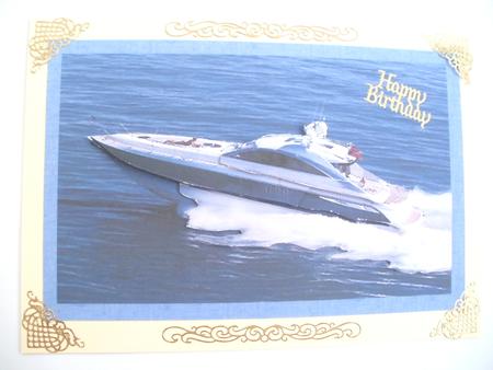 Yacht Decoupage by Wendy Smith