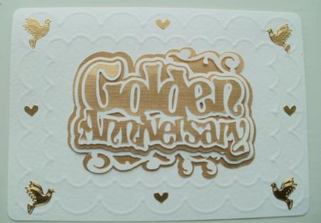 Golden Anniversary Topper 2 by Wendy Smith