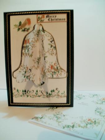 3D Cameo Bird Bell by Wendy Smith