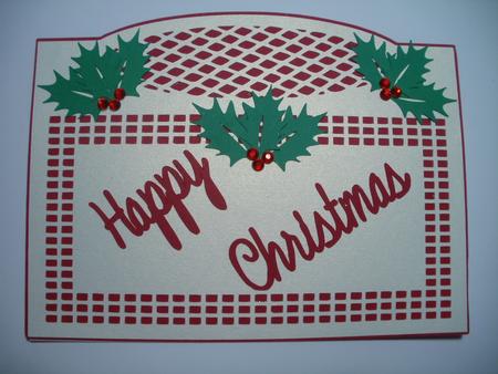 Lattice And Leaves Card 2  by Wendy Smith