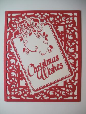 Christmas Wishes Tag Card by Wendy Smith