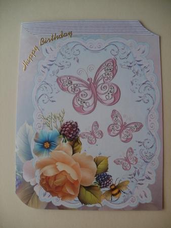 Beautiful Rose's & Butterflies Book by Wendy Smith