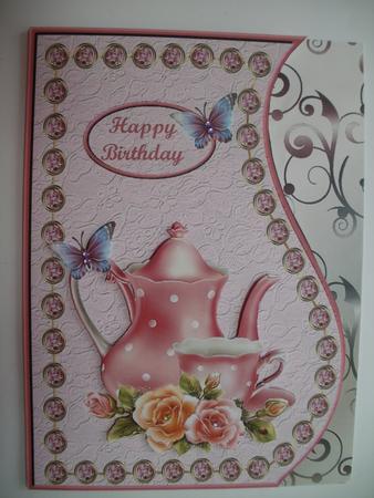 Time for Tea Card Front by Wendy Smith