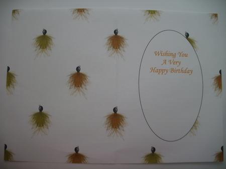 Fishing Fly Insert by Wendy Smith