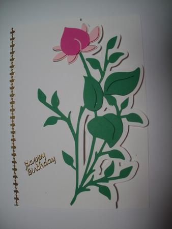 Fancy Floral Edge Card 2 by Wendy Smith