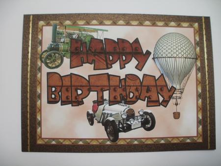 Happy Birthday - Metal Rivets by Wendy Smith