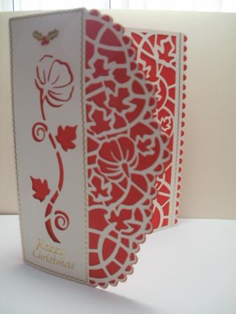 Floral Panel Card by Wendy Smith