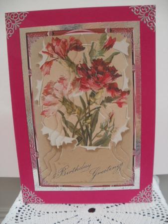 Carnations in the Pink by Wendy Smith