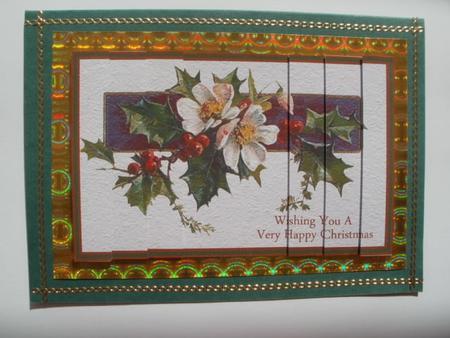 Christmas Side Stacker by Wendy Smith