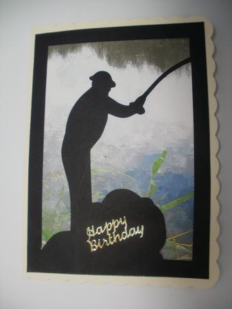 Fisherman Card by Wendy Smith