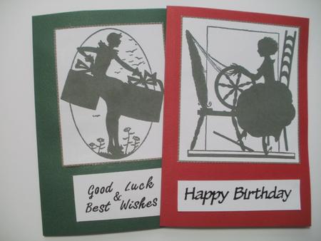 5 Lovey Silhouette Frames by Wendy Smith