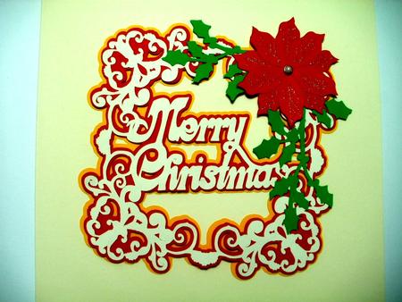 Merry Christmas Topper by Wendy Smith