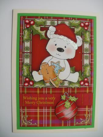 Christmas Cookie Polar Bear by Wendy Smith