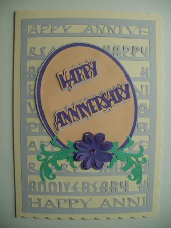 Happy Anniversary background topper by Wendy Smith