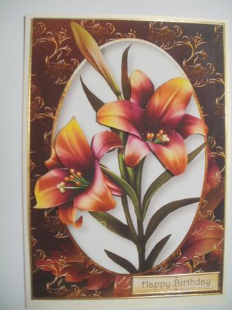 Beautiful Autumn Lilies by Wendy Smith