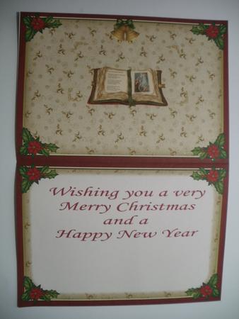 Christmas Carol Book Insert by Wendy Smith