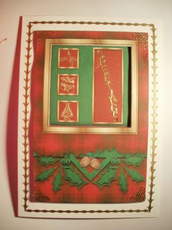 Christmas 3D Easy Look Card by Wendy Smith