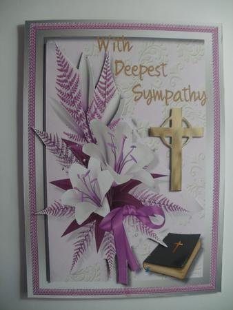 Sympathy in Silver and Lilac by Wendy Smith