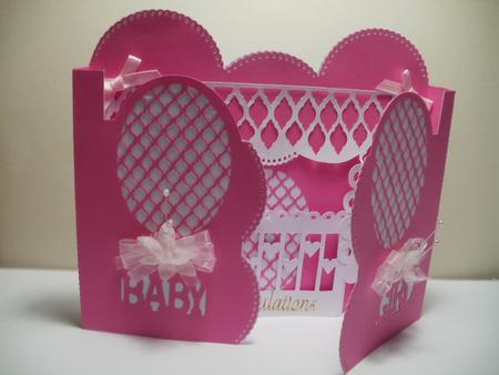 Baby Nursery Door Card by Wendy Smith