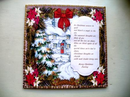 Merry Cristmas Darling /husban/ Wife, Sweetheart by Wendy Smith