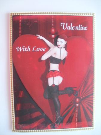 Cheeky Valentine Quick Card Front by Wendy Smith