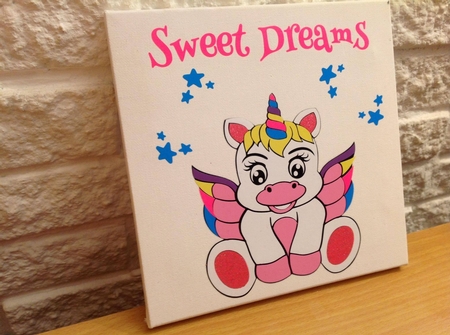 Baby unicorn with wings cut file design for htv and vinyl by wendy vegt