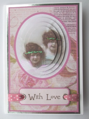 Shabby Chic Pyramage Topper by Wendy Rudd