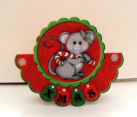 Xmas Mouse by Wendy Freeman