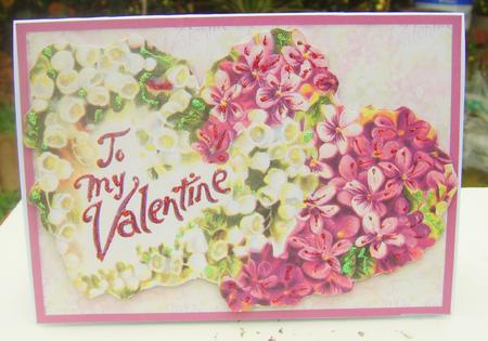 To My Valentine Quick Card by Wenona Elie