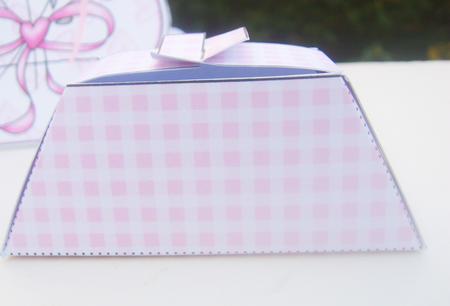 Wedding Cake Shaped Treat or Favour Box Sheet 2 by Wenona Elie