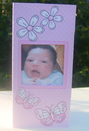 Add a Photo Fluttery Butterflies with Easy Fold Frame by Wenona Elie