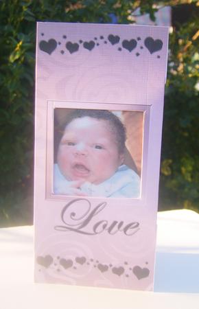 Add a Photo Love Card with Easy Fold Frame by Wenona Elie