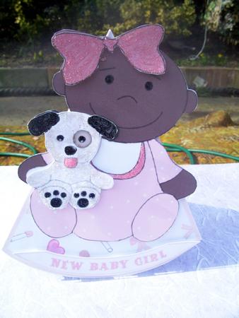 Rock-a-bye New Baby Girl by Wenona Elie