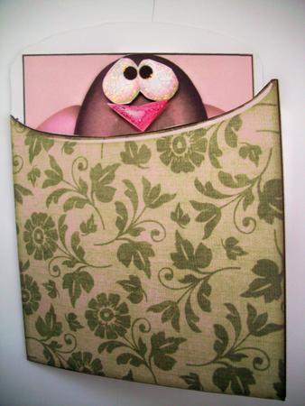 Rounded Envelope Card - Silly Birds 3 by Wenona Elie