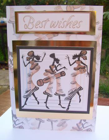 African Ladies Pyramid by Wenona Elie