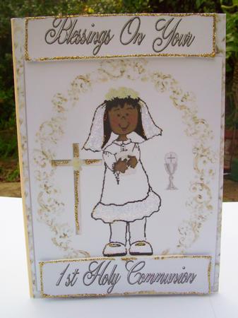 Holy Communion Girl by Wenona Elie