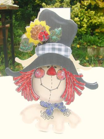 Scarecrow Flip-up Card by Wenona Elie