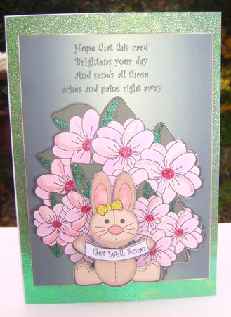 Get Well Bunny by Wenona Elie