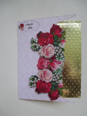 Vintage Roses Decopage by Wilma Sanderson