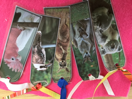 JJ ASSORTED BOOKMARKS AUSTRALIAN ANIMALS by Wynona Oneil